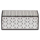 Storage box Feliz black/white small by Richmond Interiors