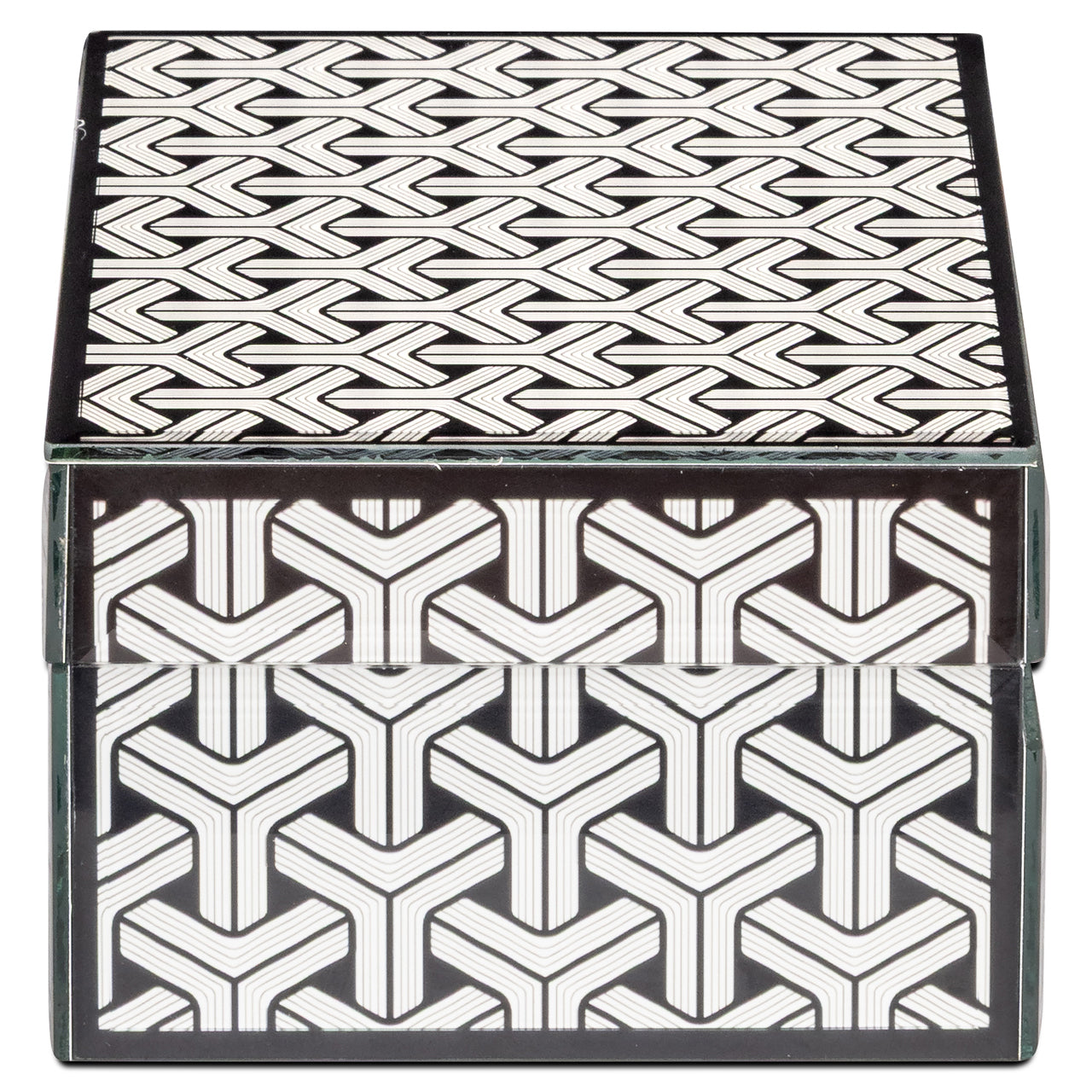 Storage box Feliz black/white small by Richmond Interiors