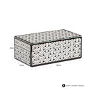 Storage box Feliz black/white small by Richmond Interiors