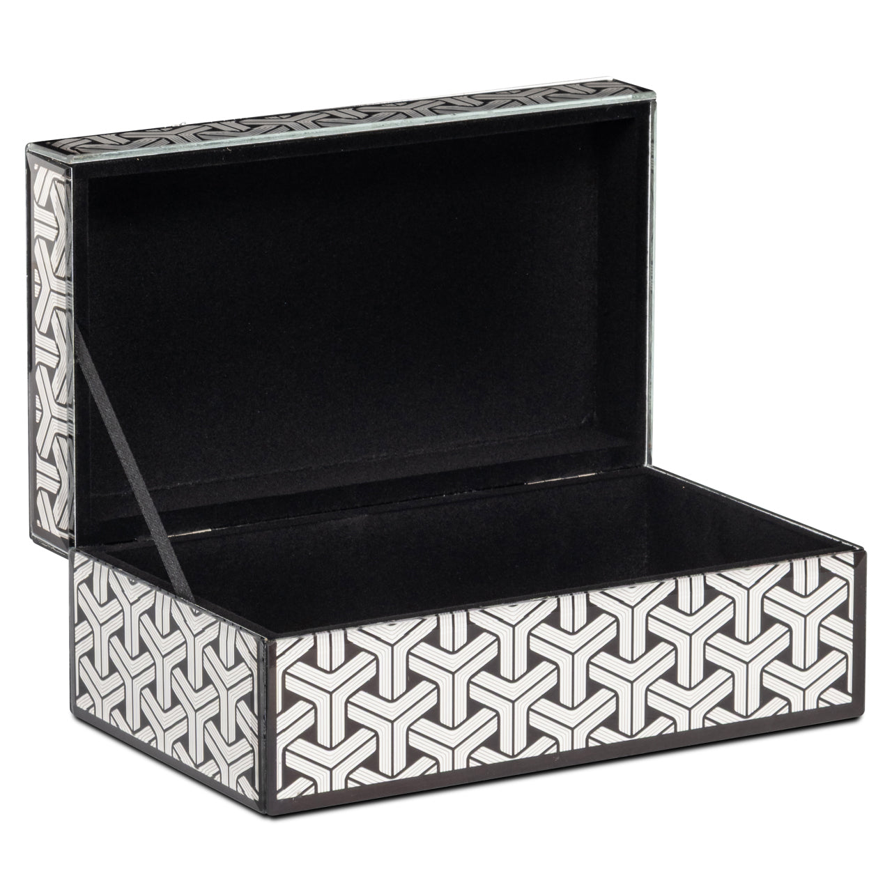 Storage box Feliz black/white small by Richmond Interiors