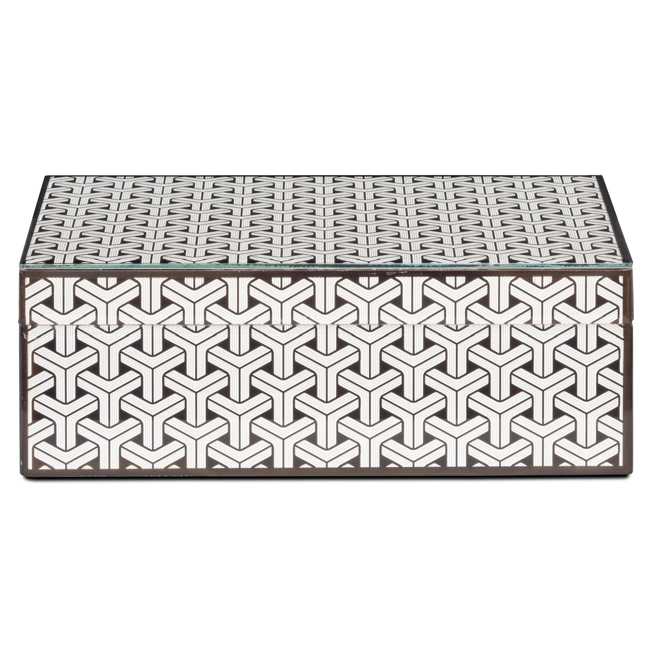 Storage box Feliz black/white large by Richmond Interiors