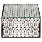 Storage box Feliz black/white large by Richmond Interiors