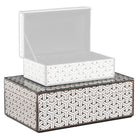 Storage box Feliz black/white large by Richmond Interiors