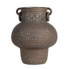 Large Bronze Textured Vase Kensington