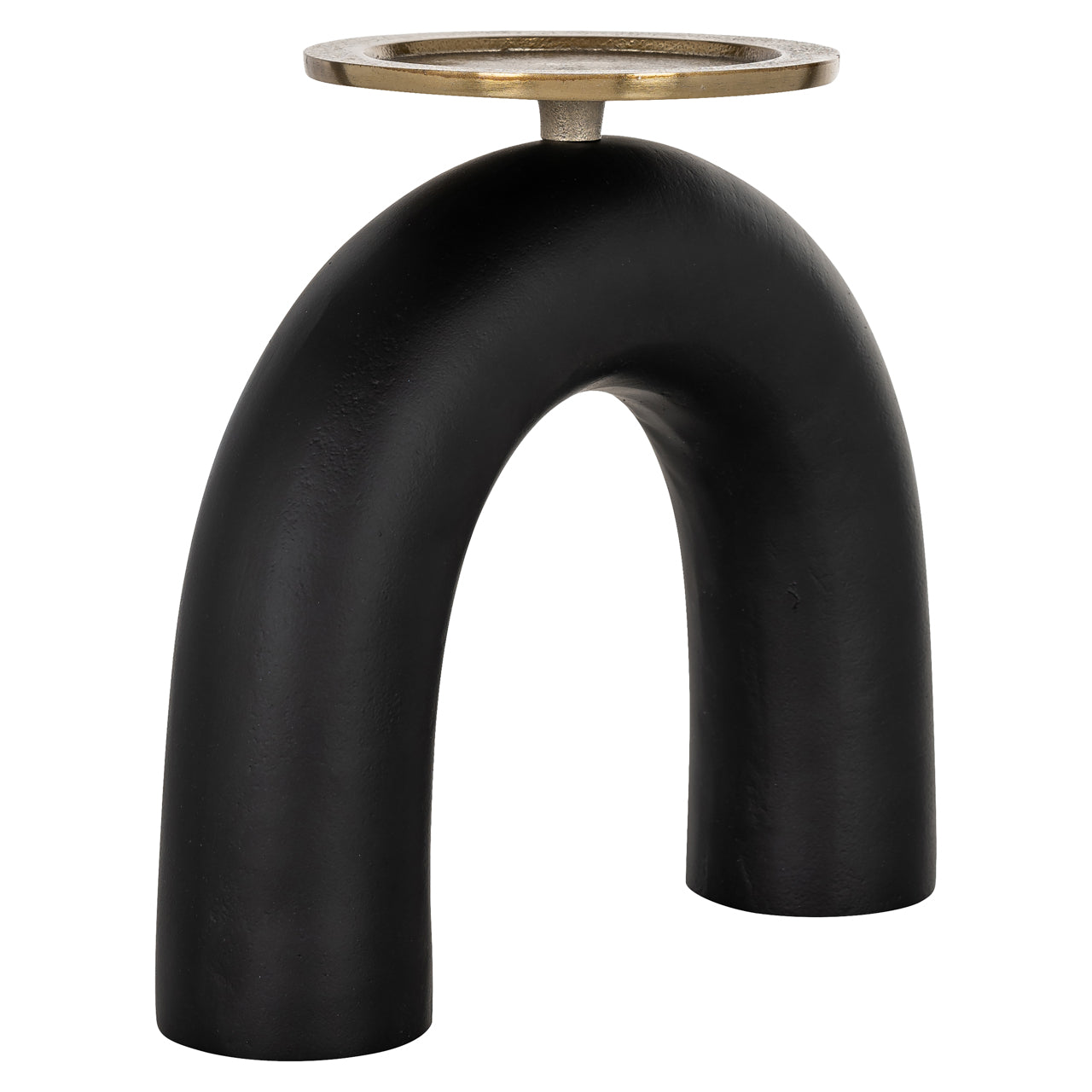 Candle holder Livi black/gold large by Richmond Interiors
