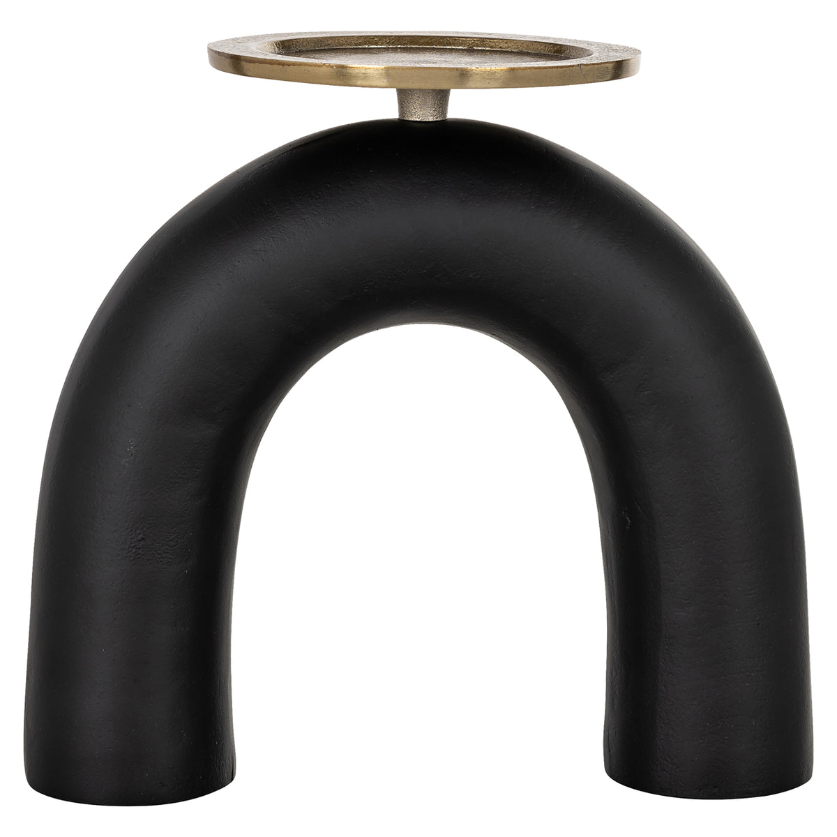Candle holder Livi black/gold large by Richmond Interiors