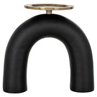 Candle holder Livi black/gold large by Richmond Interiors