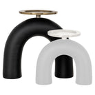 Candle holder Livi black/gold large by Richmond Interiors