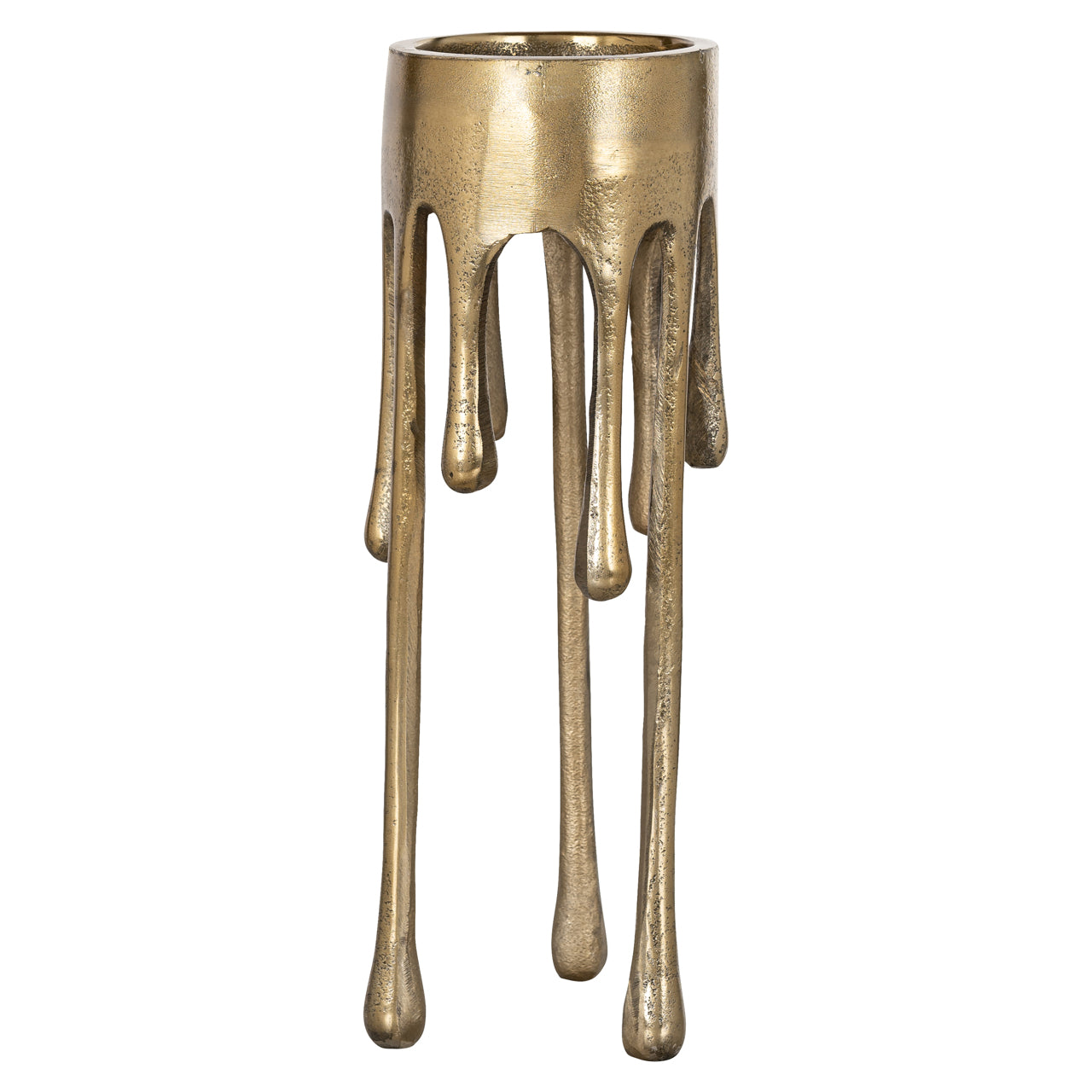 Candle holder Lorin brushed gold small by Richmond Interiors