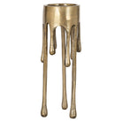 Candle holder Lorin brushed gold small by Richmond Interiors