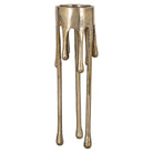 Candle holder Lorin brushed gold large by Richmond Interiors