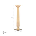 Candle holder Milou amber large by Richmond Interiors