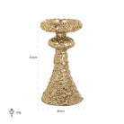 Candle holder July gold small by Richmond Interiors