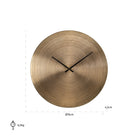 Clock Aden gold by Richmond Interiors