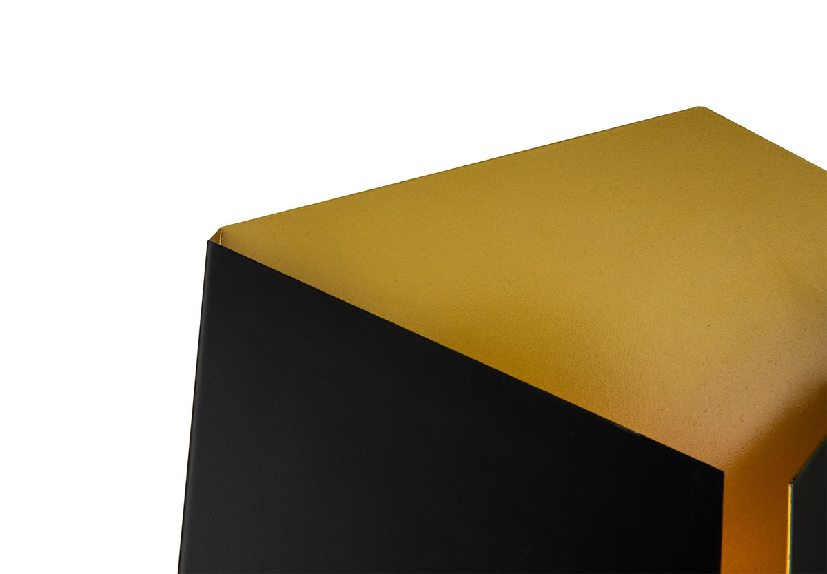Onyx Wall Light - Brushed Brass & Black Liang & Eimil