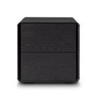 Kota Smoke Oak Bedside Table by Tommy Franks