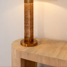 Alexander Jones Biltmore Beige Travertine Console Table by Richmond Interiors