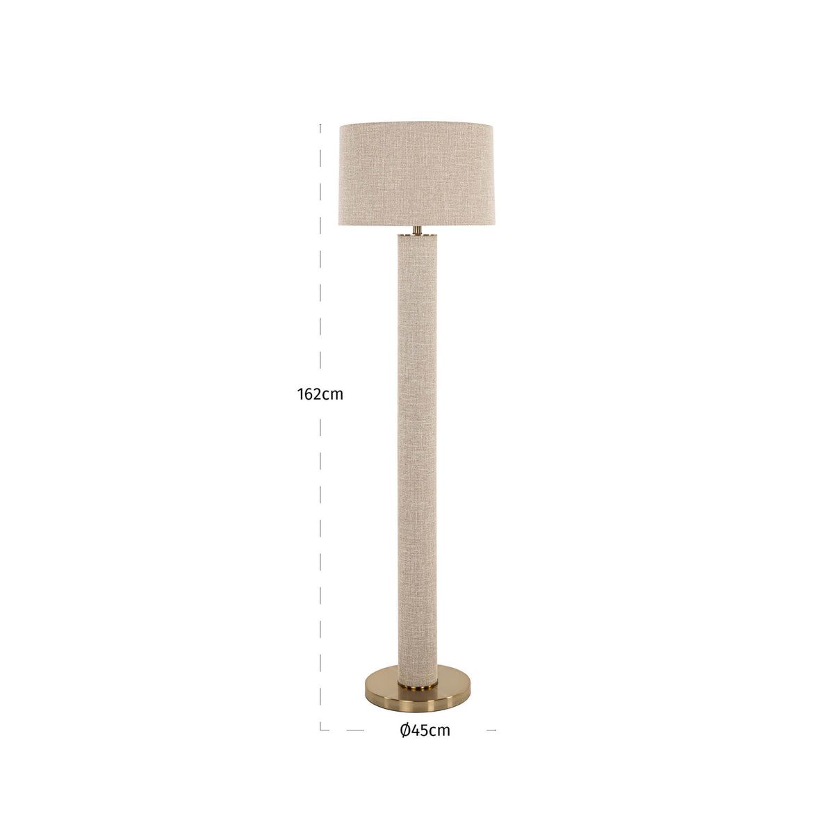 Floor lamp Joline beige by Richmond Interiors