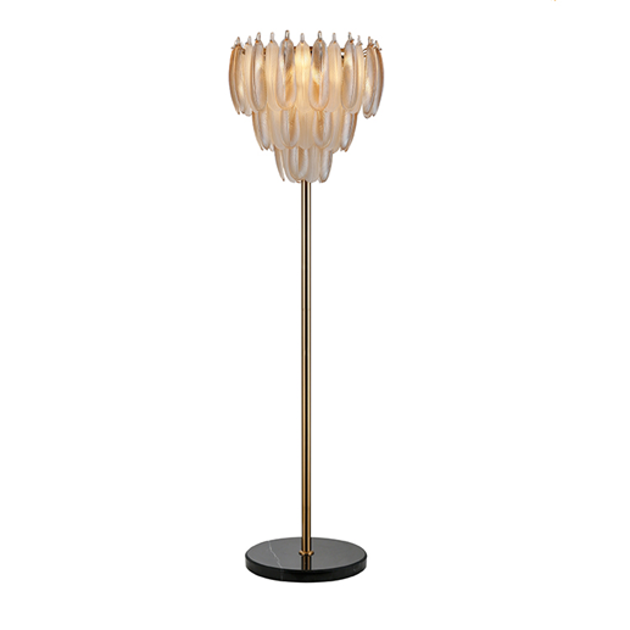 Floor lamp Chloe brass antique by Richmond Interiors