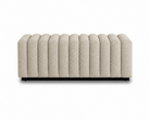 Kalum Capella Sand Fabric Bench Seat Liang & Eimil