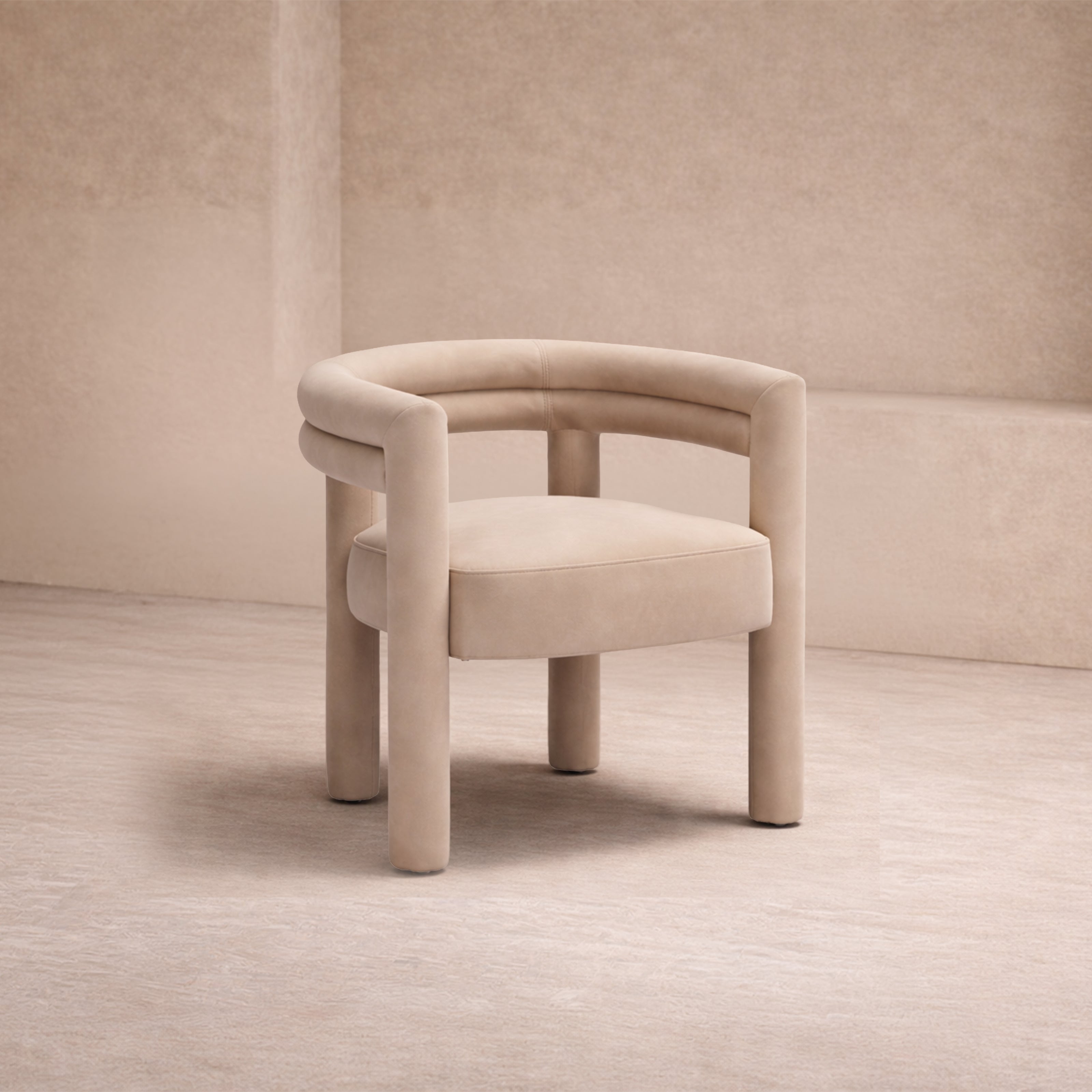 Aldar Dining Chair - Hopper Desert by Liang & Eimil