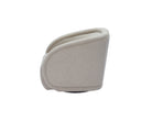 Alice Swivel Occasional Chair - Capela Sand | Matt Black Metal by Liang & Eimil