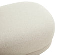Curva Sand Chenille Chaise Sofa by Liang & Eimil