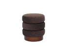Trace Footstool - Hopper Terra | Mid Brown Oak Solid Wood by Liang & Eimil