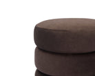 Trace Footstool - Hopper Terra | Mid Brown Oak Solid Wood by Liang & Eimil