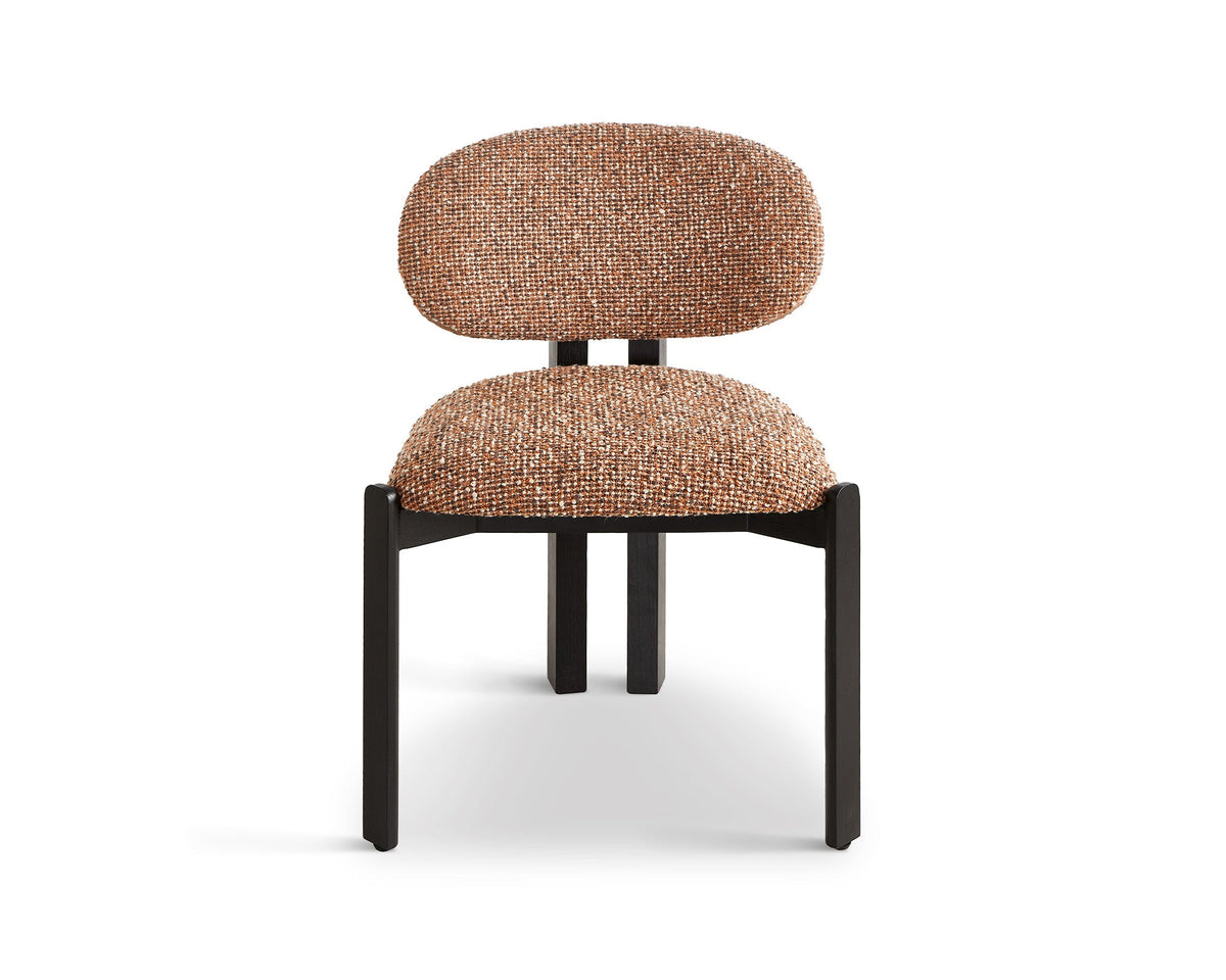 Lithos Dining Chair - Dexter Sparkle Rust (Set of 2) Liang & Eimil