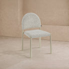 Noma Dining Chair (set of 2) - Ripley Grav & Gloss Ivory by Liang & Eimil