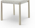Noma Dining Chair (set of 2) - Ripley Grav & Gloss Ivory by Liang & Eimil