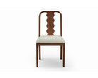 Diane Dining Chair (set of 2) - Capella Sand & Brushed Brown by Liang & Eimil