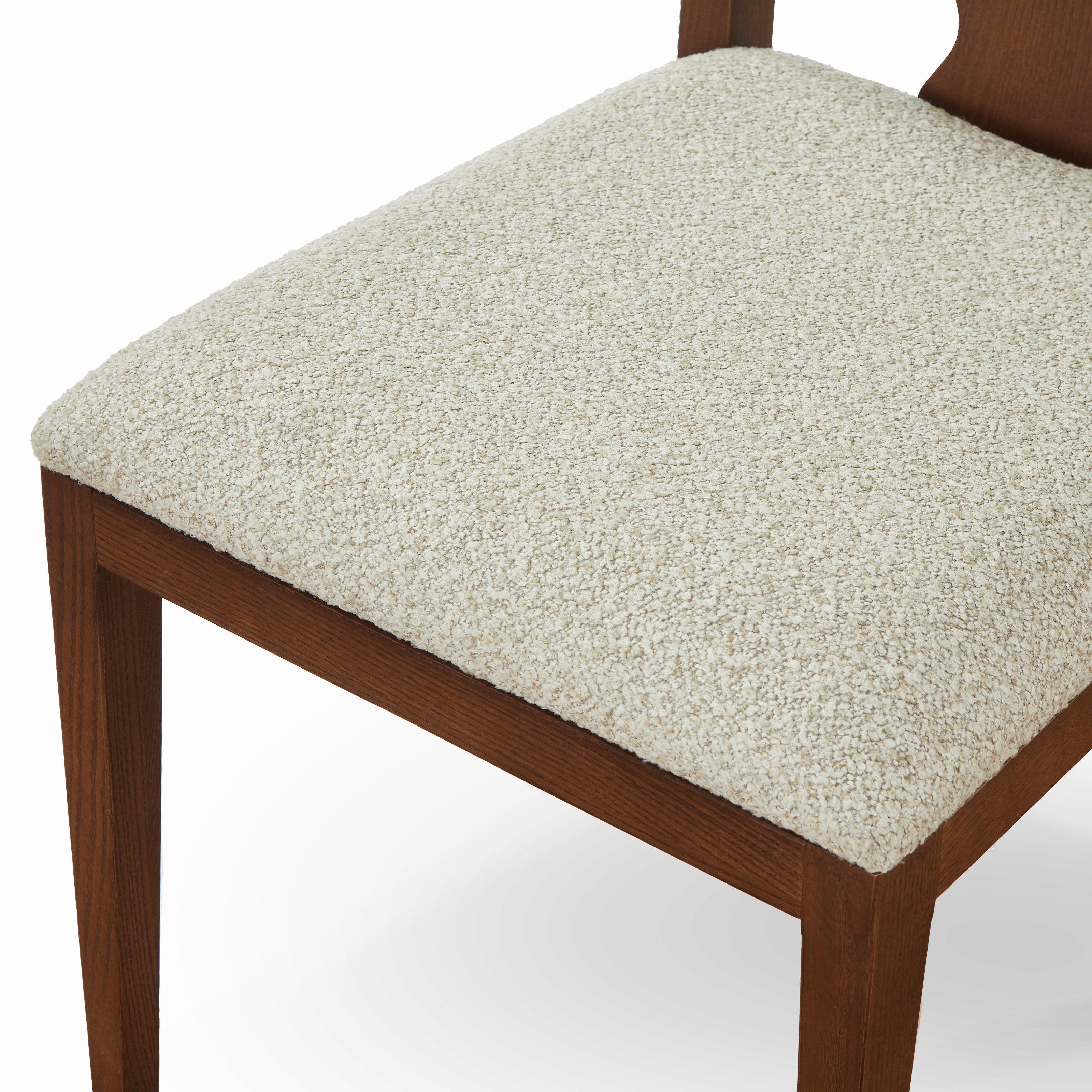 Diane Dining Chair (set of 2) - Capella Sand & Brushed Brown by Liang & Eimil