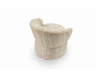 Aurelle Swivel Occasional Chair - Windsor Beige & Matt Black by Liang & Eimil