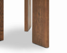 Lia Foot Stool - Capella Sand & Brushed Brown by Liang & Eimil