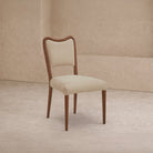 Adelaide Dining Chair - Hopper Desert & Brushed Brown Wood by Liang & Eimil