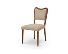 Adelaide Dining Chair - Hopper Desert & Brushed Brown Wood by Liang & Eimil