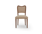 Adelaide Dining Chair - Hopper Desert & Brushed Brown Wood by Liang & Eimil
