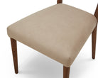 Adelaide Dining Chair - Hopper Desert & Brushed Brown Wood by Liang & Eimil