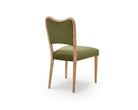 Adelaide Dining Chair - Kaster II Olive & Brushed Natural Wood by Liang & Eimil