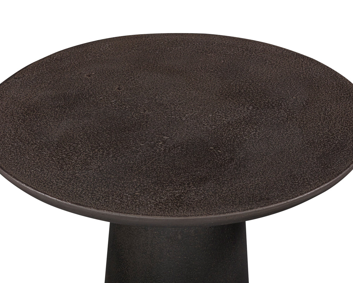 Porter Side Table  - Charcoal Pitted Liang & Eimil