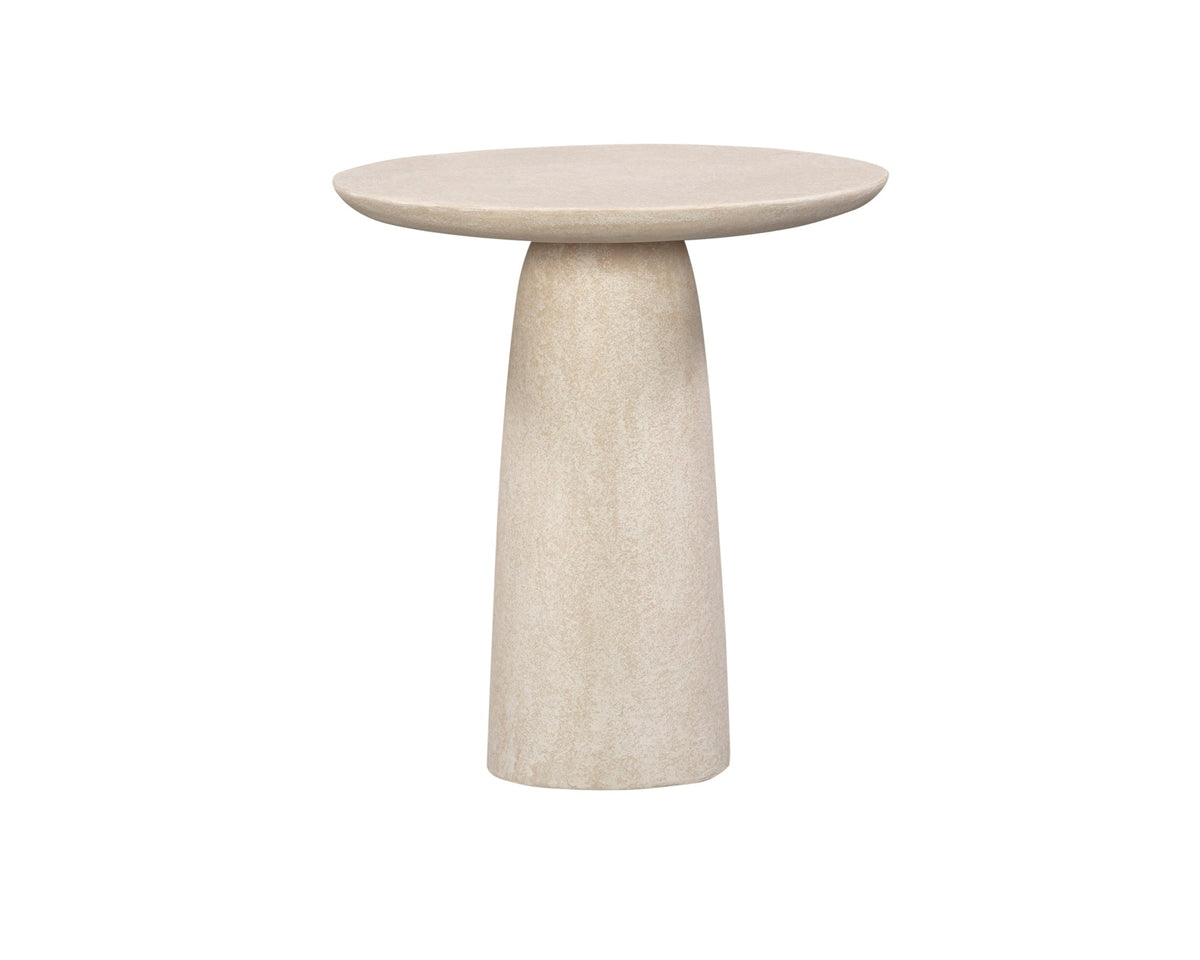 Porter Side Table  - Ivory Stucco Liang & Eimil