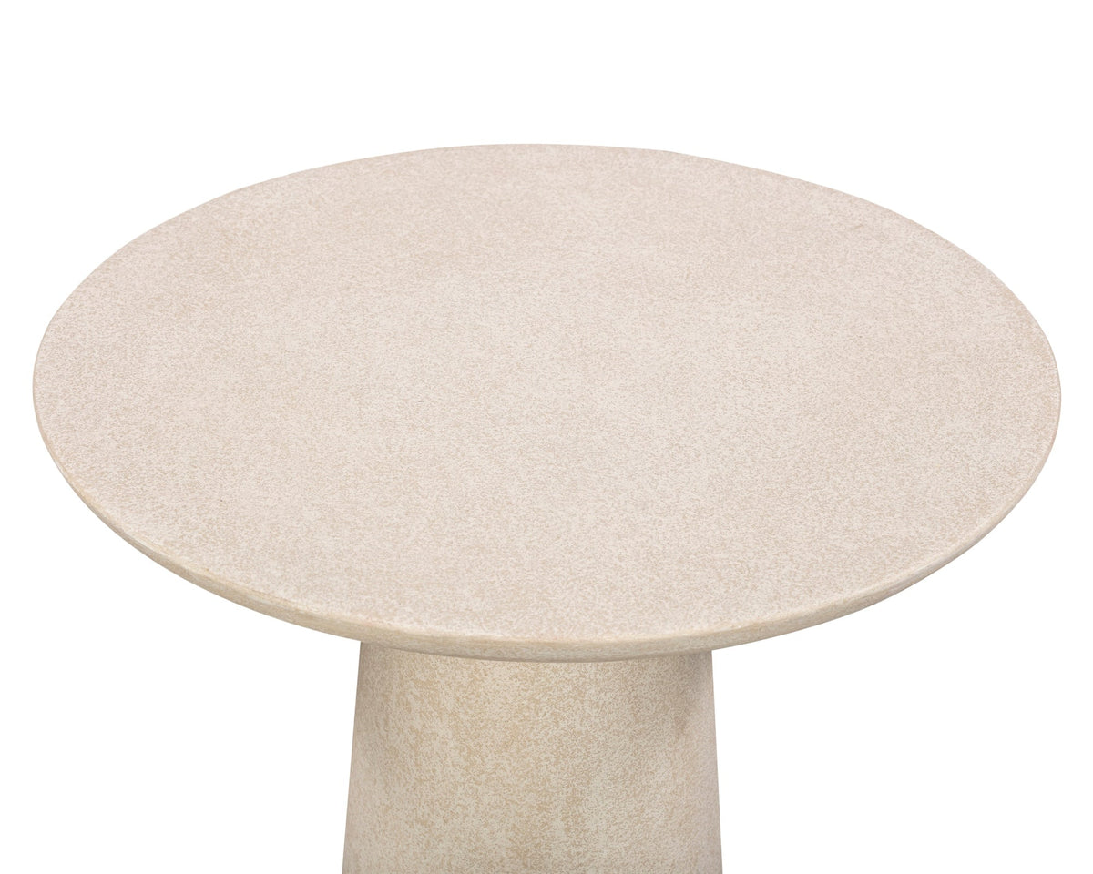 Porter Side Table  - Ivory Stucco Liang & Eimil