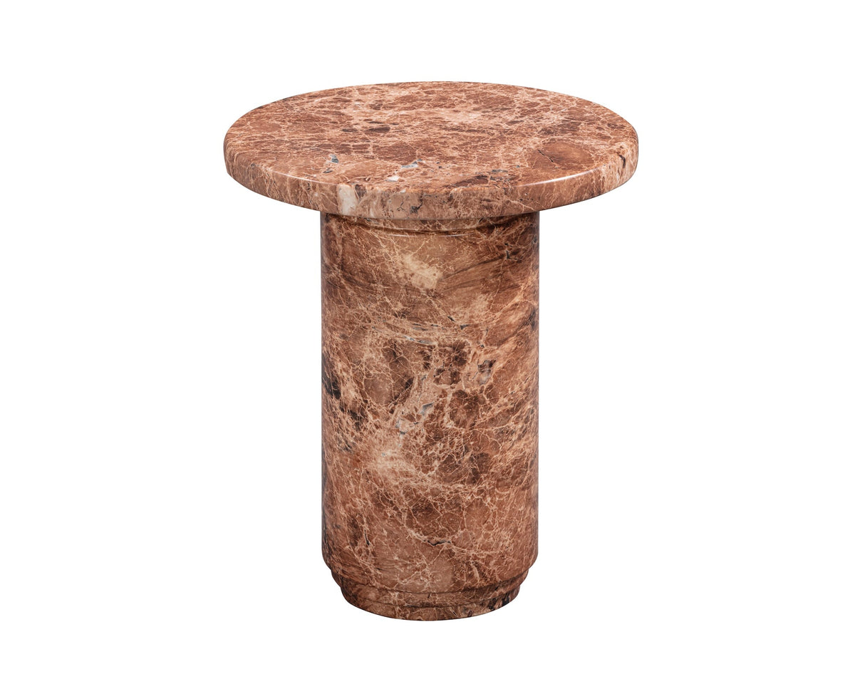 Mila Side Table  - Rosso  Levanto Liang & Eimil