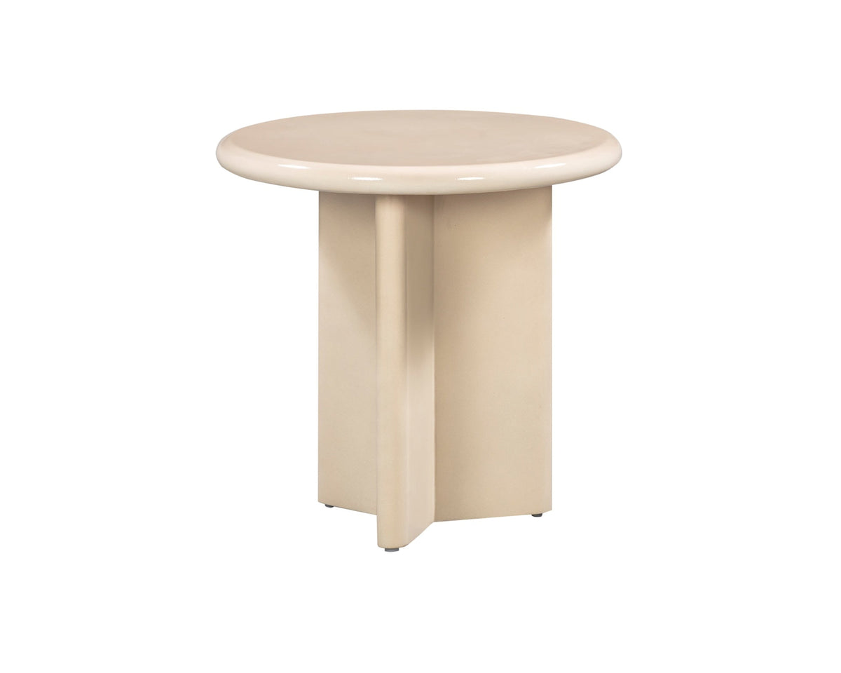 Panna Side Table  - Buff Enamel Liang & Eimil
