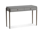 Nella London Fog & Hammered Dark Bronze Console Table by Liang & Eimil