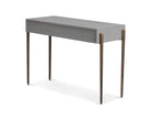 Nella London Fog & Hammered Dark Bronze Console Table by Liang & Eimil