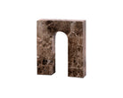 Nafello Large Sculpture  - Coffee Marble