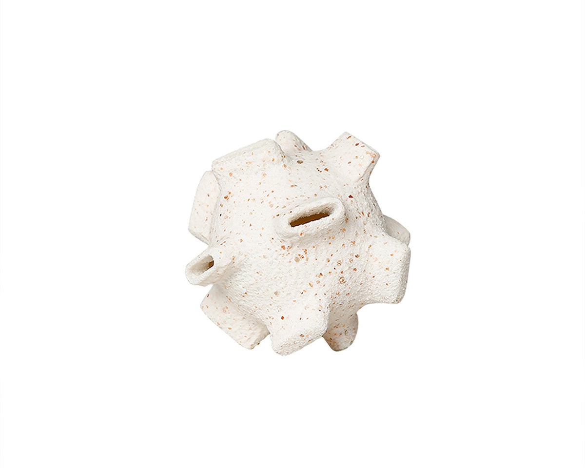 Orb Sculpture Small  - Ivory Resin